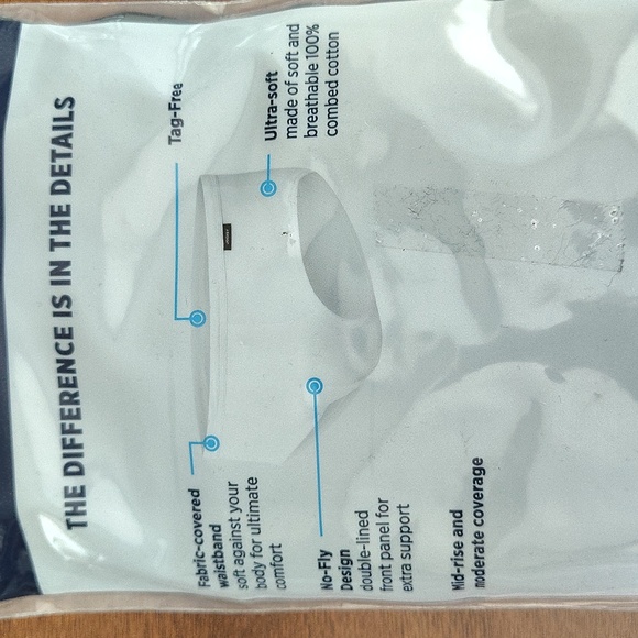 Jockey Elance Poco Briefs Underwear 2 Pack Black Men’s Size Large 36 - 38 - Picture 3 of 7